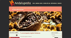 Desktop Screenshot of andalupedia.es