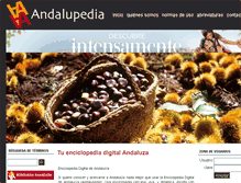 Tablet Screenshot of andalupedia.es